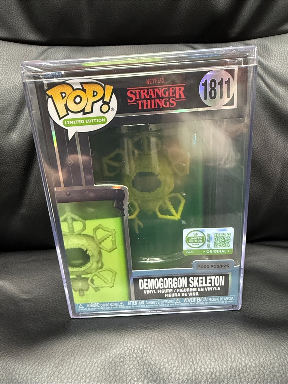 Funko Pop! Stranger Things Demogorgon Skeleton Vinyl Figure - Green